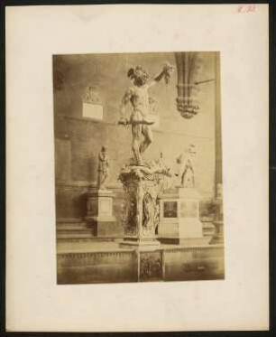 Statue der Perseus in der Loggia dei Lanzi, Florenz: Ansicht