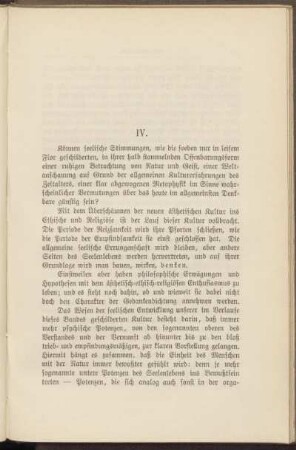 IV. [Metaphysik]