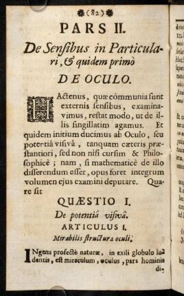 82-156, De Oculo.
