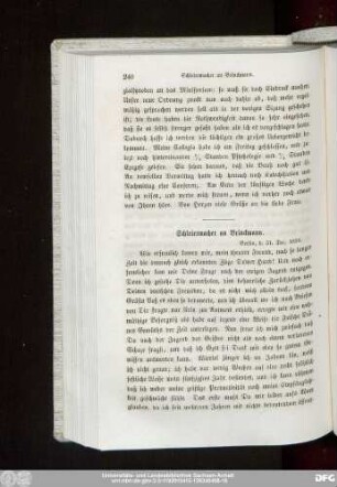 Schleiermacher an Brinckmann. Berlin, d. 31. Dec. 1818.