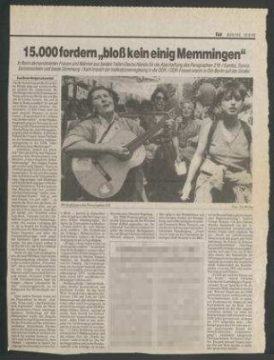 15.000 fordern "bloß kein einig Memmingen"