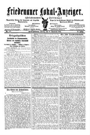 Nr. 278, 27.11.1914