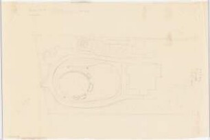 Garten Koch, Potsdam-Babelsberg: Lageplan mit Gartenplan 1:100