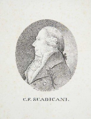 Bildnis von Karl Ferdinand Suadicani (1753-1824)