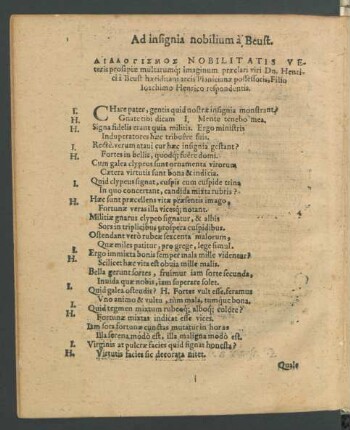 Ad insignia nobilium a Beust.