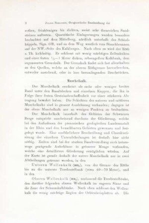 Muschelkalk.