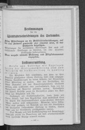 Stellenvermittlung.
