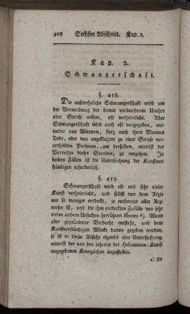 Kap. 2. Schwangerschaft.