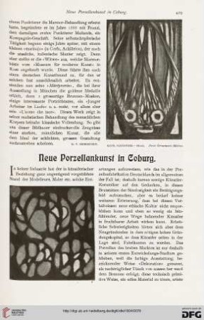 Neue Porzellankunst in Coburg