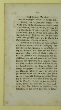 Zerstörung Trojas