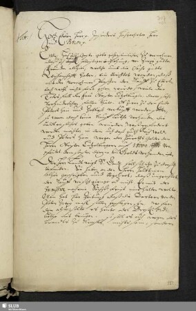 [Brief an Heinrich Siegmund von Dobschütz, den Verkauf der Güter Petershain und Reichwald betreffend, 1671]
