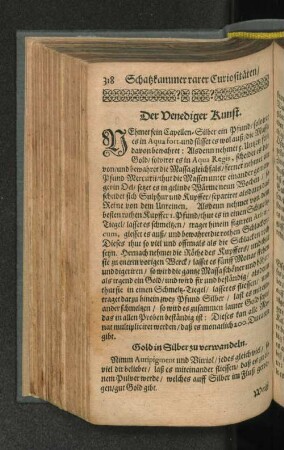 Der Venediger Kunst. [u. a.]