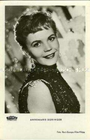 Annemarie Düringer in dem Film "Die Stadt ist voller Geheimnisse"