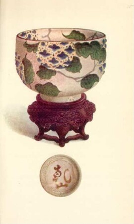 Bowl of faience (Kenzan)