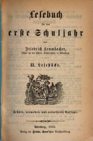 Lesebuch für das erste Schuljahr, 2. Lesestücke
