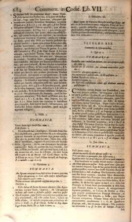 Johannis Brunnemanni, Jurisconsulti Commentarius In Codicem Justinianeum : Quo Singulae Leges Et Authenticae Breviter & succincte explicantur, ... Opus Theoretico-Practicum, ..., 2