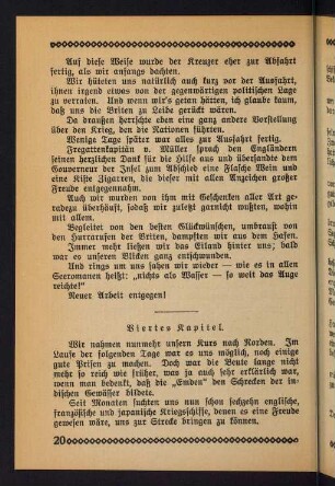 20-26, Viertes Kapitel.