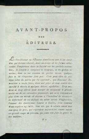 171-173, Avant-Propos des Éditeurs
