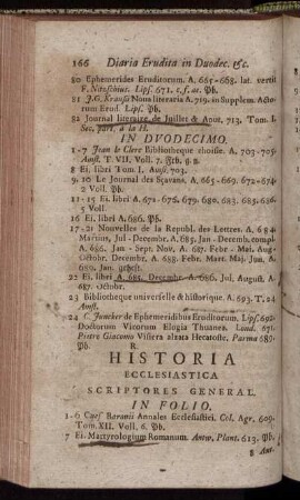 Historia Ecclesiastica – Historia Reformationis