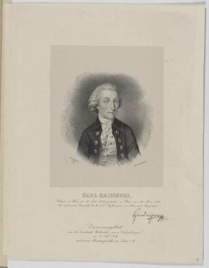 Bildnis des Karl Haidinger