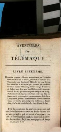 Aventures de Télémaque, 2