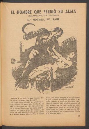 El hombre que perdió su alma