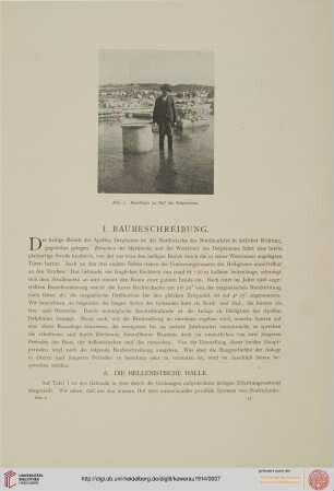 I. Baubeschreibung (G. Kawerau)