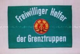 Armbinde "Freiwilliger Helfer der Grenztruppen"