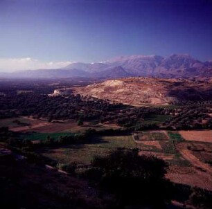 Kreta. Messará und Ida. Blick vom Faistós-Hügel