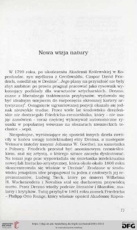 Nowa wizja natury