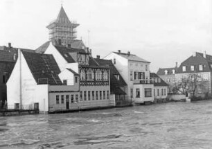 Emshochwasser bei Rheine Dezember 1960