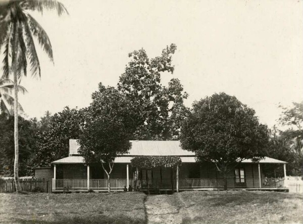 "Wesleyan Mission House Raluana."