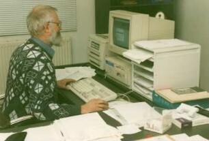 Dresden? Filmtrick zum Wiederaufbau der Frauenkirche. Studio, aufgenommen 1993