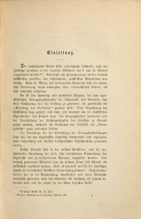 Die Entwickelung der Feldartillerie in Bezug auf Material, Organisation und Taktik, von 1815 bis 1892 : mit besonderer Berücksichtigung der preußischen und dt. Artillerie und mit Benutzung dienstlichen Materials, 3. Die Wirkung der Feldgeschütze : 1815 bis 1892 ; mit einem Anhange enthaltend Anlagen, Tab. und Skizzenblätter