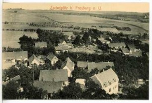 Zscheiplitz. Blick auf Zscheiplitz