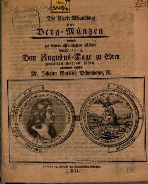 Abhandlung von Berg-Müntzen, 4