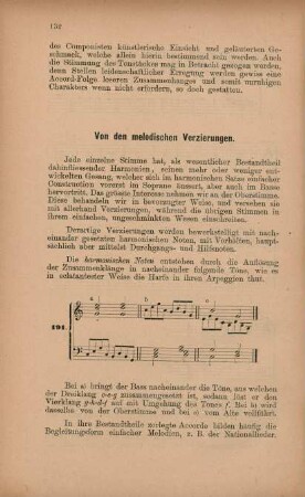 Von den melodischen Verzierungen