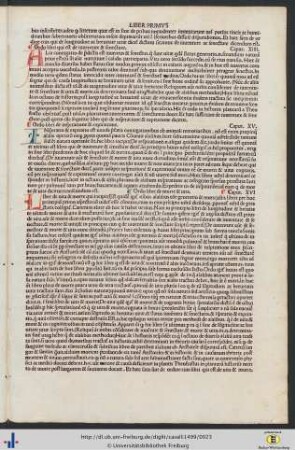 Cap. XIV Ordo libri qui est de iuventute et senectute