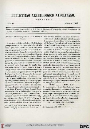 Nr. 14 (Gennaio 1853)