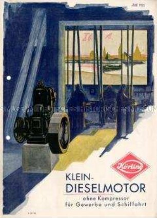 Kleindieselmotor ohne Kompressor