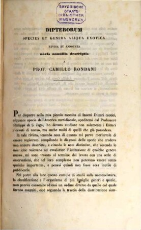 Archivio per la zoologia, l'anatomia e la fisiologia. 3. 1864/65