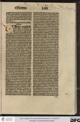 De sancta Margeretha, sermo lxi, Wann x.
