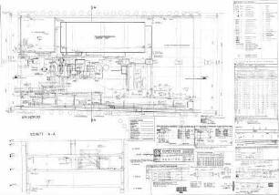 Stuttgart Hbf: Werkplan km -0.171.034 bis -0.207.967 / Sanitär S-Bahntunnel Baulos 3 / Block 8