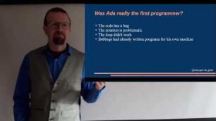 Ada Lovelace and The Very First Computer Program