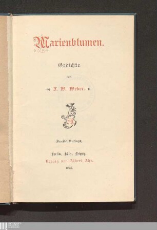 Marienblumen : Gedichte