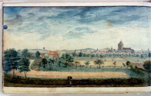 Ulm von Süden. um 1790