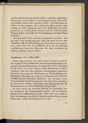 Königsberg i. Pr., 5. März 1942