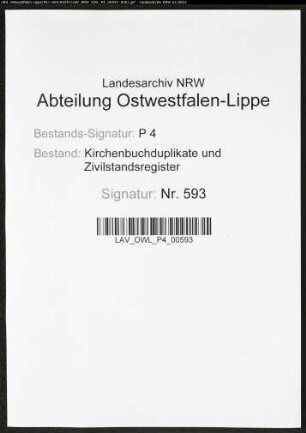 Kirchenbuchduplikat der katholischen Landgemeinde St.Patrokli Börde, Kreis Soest (GHT 1856). (Gemeinde: Katholische Landgemeinde St.Patrokli Börde)