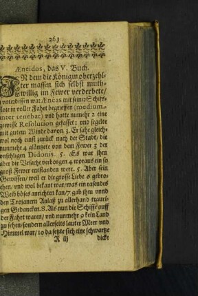 Aeneidos, das V. Buch.