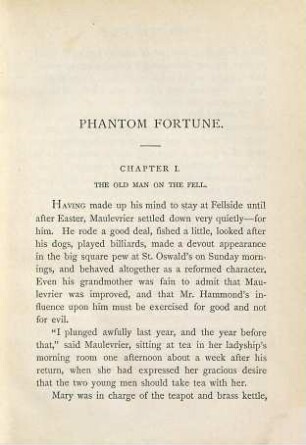 Phantom fortune : a novel, 2